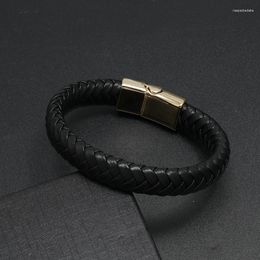 Link Bracelets LETAPI Black Multilayer Leather Bracelet Bangle Men Jewellery Casual Male Party Wrist Band Boyfriend Gifts