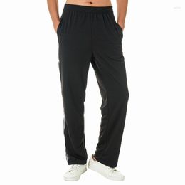 Men's Pants Men S Tear Away Track Zip Off Bketball Trouser Post Sweatpants With Zipper Legs