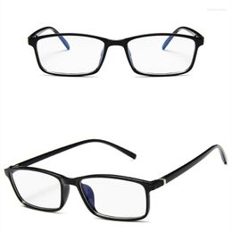 Sunglasses Square Frame Plain Glasses Fashion Transparent Anti-blue Ray Eyeglasses Men Women Computer Goggles Blue Light Blocking Eyewear