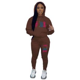 Plus Sizes S-5xl Designer Women Tracksuits Two Pieces Set Personalised Printing Casual Sweater Pants Fall Clothes Ladies Sport 434