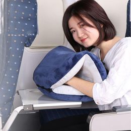 Interior Accessories Upgraded Inflatable Air Cushion Travel Pillow Headrest Chin Support Cushions For Aeroplane Plane Car Office Rest Neck