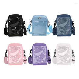 Evening Bags Female Ita Crossbody Bag Girls Small Shoulder Womens Transparent Teens Fashion Satchels Ins E74B