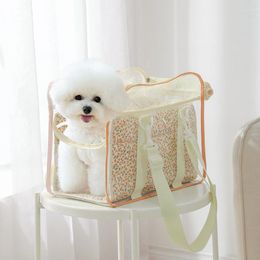 Cat Carriers Dog Backpack Carrier Bag Pet For Small Breeds Dogs Transport Transparent Carry