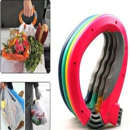 Food Storage Organisation Sets D Shaped Bag Grip Grocery Holder Handle Carry Handy Labour saving Gadget 230906