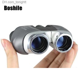 Telescopes Boshile High Power 10x22 Binoculars Tourism Clarity Optical HD Telescope Powerful Concert Spyglass For Outdoor Hunting Camping Q230907