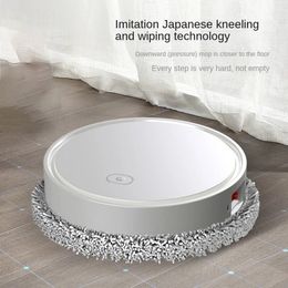 ElectricRC Animals Intelligent Floor Mopping Robot USB Charging Wet And Dry Household Sweeper Cleaner 230906