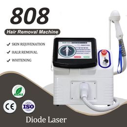 2024 Latest Diode Laser Pain-free Hair Removal Machine 755 808 1064 Multi-wavelength Changeable Depilation for Different Skin Types with Big Spot Size