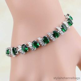 Charm Bracelets Daily Wear Jewellery Crystal Water Zircon Trim Luxury Women's Hand Bracelets Leisure Sports Accessories Wear R230907