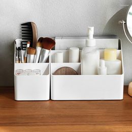 Storage Boxes Desktop Box Organisation Cosmetics Makeup Large Capacity Pen Container Brush Pot Accessories