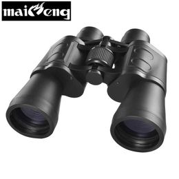 Telescopes Newest 20x50 Binoculars Professional Hd Telescope Powerful Wide-angle Long Range Binocular Telescope For Camping Hunting Concert Q230907