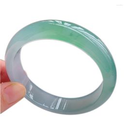 Bangle XING YUN ZHI SHI Natural Jade Bracelet Round Ngtc Trendy None Women Bangles Choice Inside Diameter 56 62mm Width 15mm