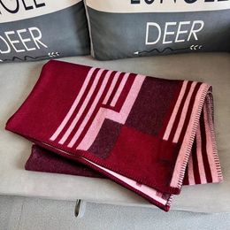 Thick Home Sofa Good Quailty 2023 NEW Designer Luxurious WOOL H Red H Blanket TOP Selling Big Size