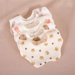 Hair Accessories Upgraded Cotton Baby Bibs Born Muslin 6-layer For Teething & Drooling Unisex Toddlers Boys Girls