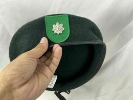 Berets US Army 9th Special Forces Group Blackish Green Beret Lieutenant Colonel Military Hat All Sizes