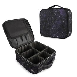 Cosmetic Bags Cases Professional Toiletry Bag Cosmetic Bag Organizer Women Travel Make Up Cases Big Capacity Cosmetics Suitcases Makeup 230906