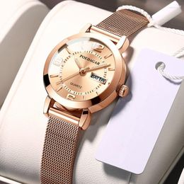 Wristwatches LANGLISHI Exquisite Elegant Women's Watches Fashion Luxury Waterproof Luminous Quartz Ladies Clock Watch For Women