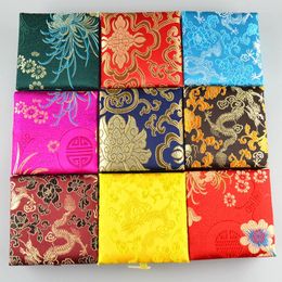 Jewelry Pouches High-grade JinHe Chinese Style Silk Brocade Pattern Necklace Bracelet Custom Made Gift Box