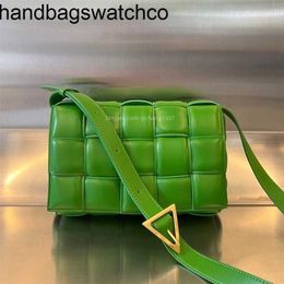 Luxury Bags Cassette BottegassVenetas Totes 7A Waxed Woven Genuine Leather PADDED Handbag Women Famous Brands 26cm Fashion Nappa Sheepskin Weave Luxury Lady Sho