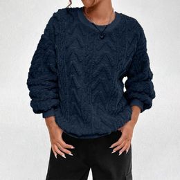 Gym Clothing 3 Quarter Sweaters Men Women Sweatshirts Fashion Solid Drop Shoulder Teddy Sweatshirt Comfy Jacket With Hoodie