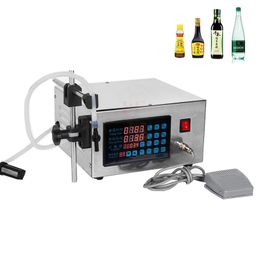 Small Electric Liquid Filling Machine Numerical Control Quantitative Semi Automatic Quantitative Dispenser for Edible Oil Filler