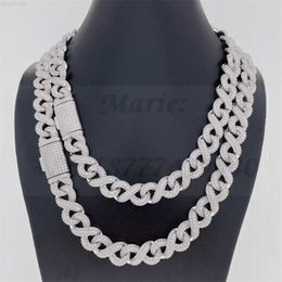 Chain Iced Factory S925 Necklace Necklace Men 13mm Infinite Out Moissanite Custom For Price Diamond Luxury Chain For Men Gqrhu