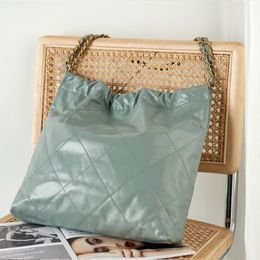 9A New Top Leather Women's Bag Designer Luxury 22B Shopping chanellybag Bucket Bag Portable Soft Classic Fashion Brand Copy Original Chain Single shoulder Crossbody