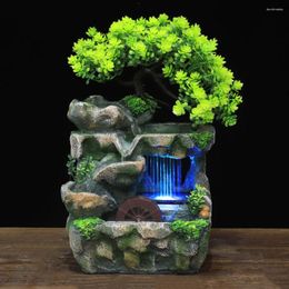 Garden Decorations Fountain Waterfall Indoor Fountains Small Office Desk Table Top Mini Tabletop Outdoor Feature