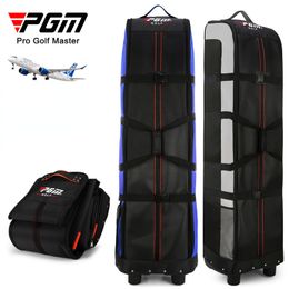 Golf Bags PGM Golf Aviation Bag Golf Bag Travel with Wheels Large Capacity Storage Bag Foldable Aeroplane Travelling Golf Bags In 4 Colours 230907