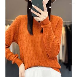 Women's Sweaters Women Sweater Autumn Winter V-neck Knitwear Long Sleeve Loose Cashmere Pullovers Lady Quality Jumper
