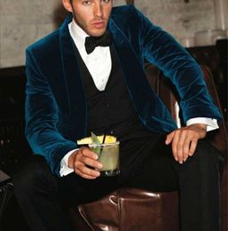 Customise tuxedo One Button Handsome Shawl Lapel Groom Tuxedos Men Suits Wedding/Prom/Dinner Man Blazer Jacket 126116