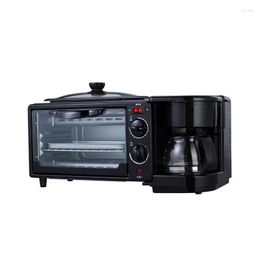 Electric Ovens Oven Multifunctional Household Breakfast Machine Frying Baking Boiling Three In One Bread Timed