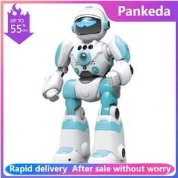 ElectricRC Animals RC Robot Intelligent Programming Remote Control Robotica Toy Rechargeable Toys Christmas Birthday Presents for Kids 230906