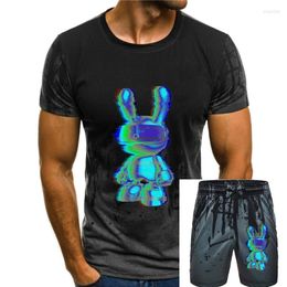 Men's T Shirts Y2K Punk Mechanical Cartoons Shirt Men Casual Loose Menswear Oversize Summer Cotton Cartoon O-Neck Mens Clothing