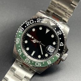 Wristwatches Men's Mechanical Watch Green Dial Luminous Waterproof Luxury MIYOTA 8215 Stainless Steel Strap Sapphire Crystal Mirror