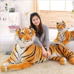 Simulated Tiger Doll Plush Toy Northeast Tiger Throw Pillow Children's Birthday Gift