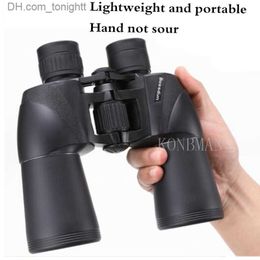 Telescopes High Power Binoculars 10X50 Telescope Lens for Adults Profession Camping Hunting Bird Watching Outdoor Tool Q230907