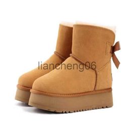 Boots 2025 Australia booties Women Boot Designer Tasman Snow Winter Sheepskin Boots Fashion Ladies Tazz Platform Fur Slippers Classic Ultra Mini Suede Wool Ankle Bo