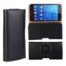 Universal Outdoor Sport Travel Hiking Camping Cases PU Leather Holster Belt Clip Carrying Sleeve For 4.7-7.2 inch Phone iPhone 15 14 13 Samsung S22 S23 Huawei MOTO LG