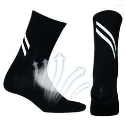 Sports Socks Unisex Cycling Breathable And Moisture-Wicking High Reflective Moisture Wicking Lycra For Running