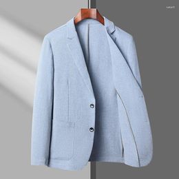 Men's Suits 2023 High-end Suit Fashion Everything Trend Handsome Korean Version Of Business Slim Senior Feel Leisure Jacket