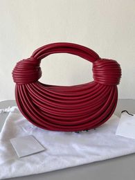Women Designer Luxury Handbag Bvs 2023 Hot Sell Botega Veneto Knotted Noodle New Underarm Woven Women's Handheld Dumpling X