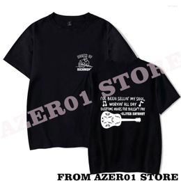 Men's T Shirts Oliver Anthony Music Goochland Old Soul Merch T-shirt Print Summer Men/Women Streetwear Tshirt Shirt Short Sleeve Logo Tee