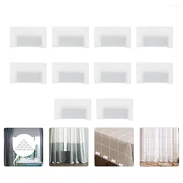 Curtain 20 Pcs Outdoor Sign Block Drapery Weight Bottom Window Shower White