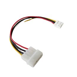 IDE Power to Floppy Drive Power Cable Plus 4Pin to Small 4Pin Extension Cable D-Type Port 20cm