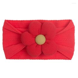 Hair Accessories Baby Headband Soft Elastic Flower Band For Born Toddler Infant Turban Hairband Floral Hearwear