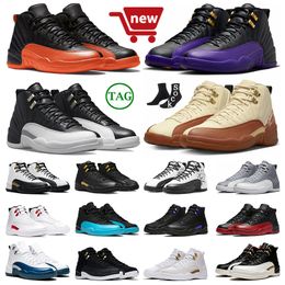 Jumpman 12s Men Basketball Shoes 12 Field Purple Flu Game Royal Stealth University Blue Gold Women Mens Trainers Outdoor Sports Sneakers