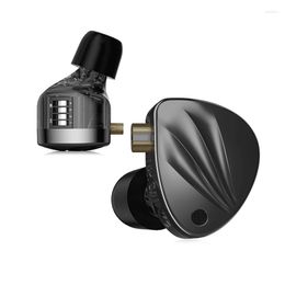 In-Ear Hi-Fi Earphones High-End Dynamic Iron High Fidelity Balanced Armature Monitor Earbuds 2023