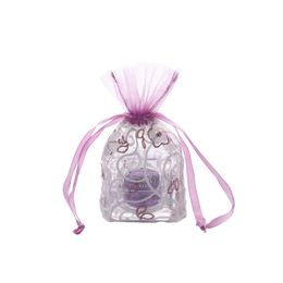 Colour Bundle Pocket Translucent Drawstring Mesh Bag Jewellery Objects Lace Pattern Closing Storage Bag 1224601