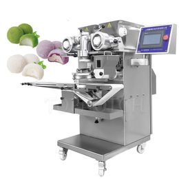 Full Automatic Encrusting Forming Kubba Making Kibbeh Machine Mamoul Cookies Maamoul Dates Mooncake Encrusting Machine