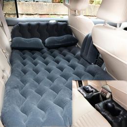 Universal Car Rear Seat Travel Mattress Bed Cover Pat For Vehicle Sofa Outdoor Camping Cushion2927